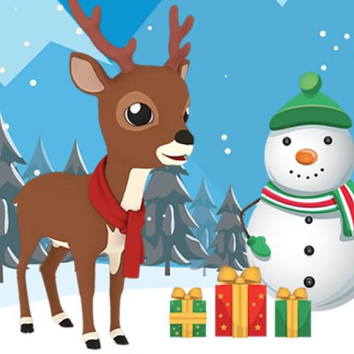 Christmas Deer Jigsaw