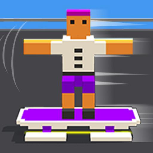Blocky Skater Rush