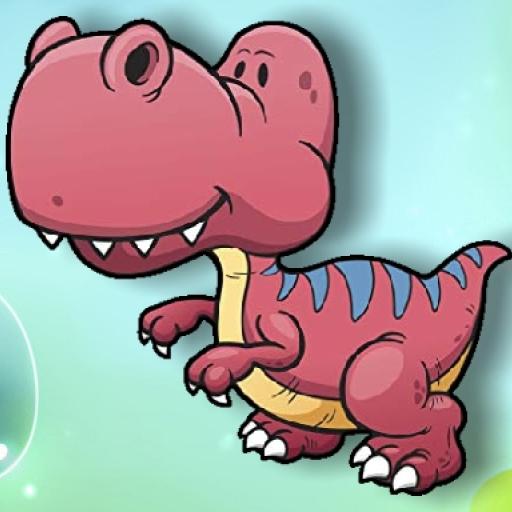 Cartoon Dinosaur Memory Challenge