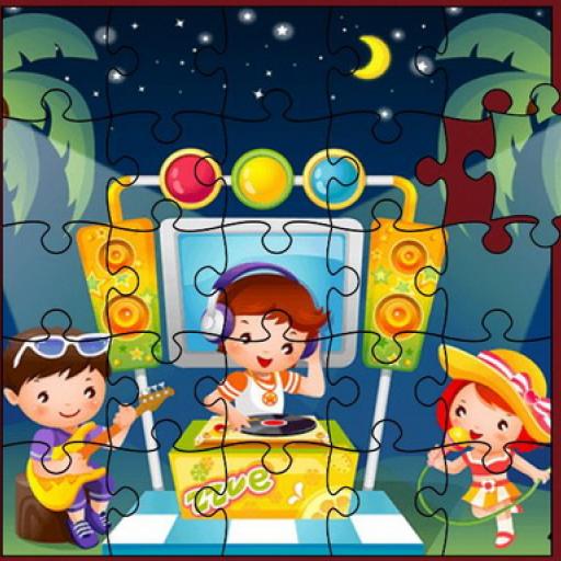 Cute Little Kids Jigsaw