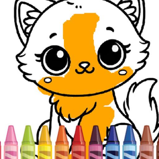 Cute Animals Coloring Adorable Fun for Kids