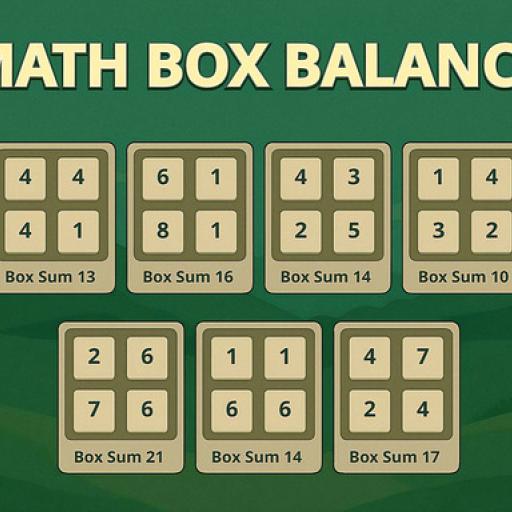 Math Box Balance
