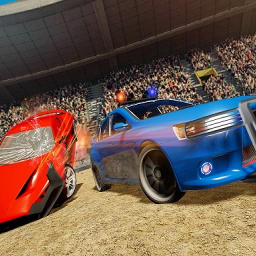 Real Car Demolition Derby Racing Game
