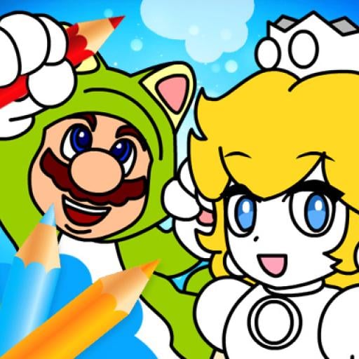 Cheerful Plumber Coloring