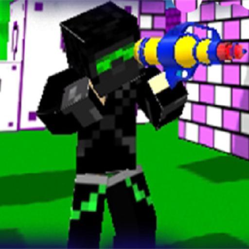 Paintball Gun Pixel 3D Multiplayer