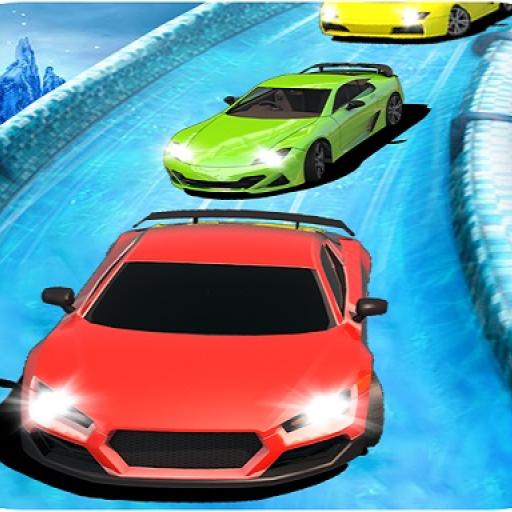 Water Slide Car Racing Sim