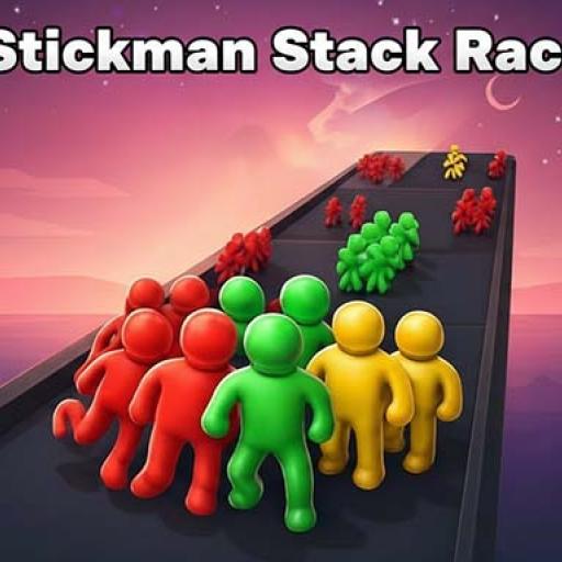 Stickman Stack Race