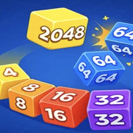 Snake 2048: Cube Merge
