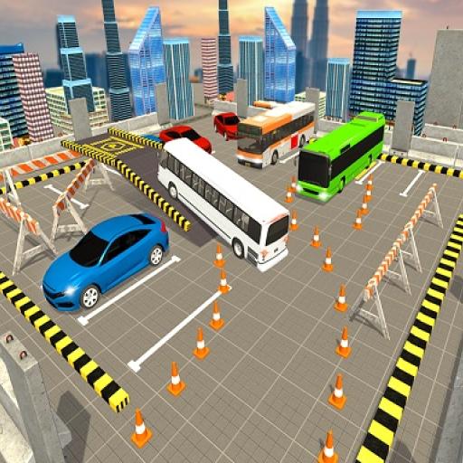 American Modern Bus Parking : Bus Game Simulator 2020