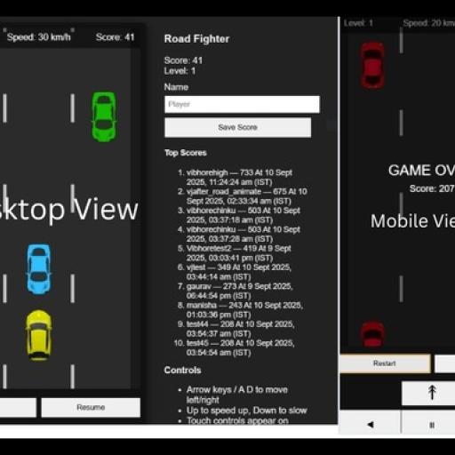 Road Fighter &ndash; Endless Car Racing