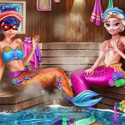 Mermaids Bffs Realife Sauna