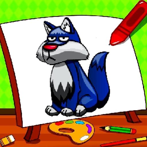 Easy Kids Coloring Walfs