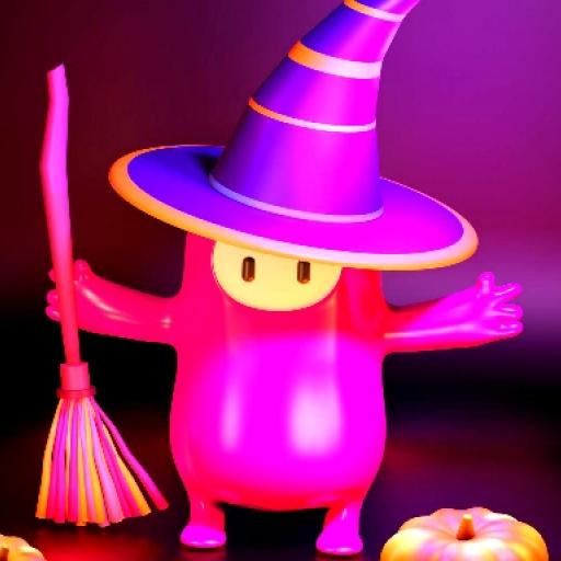 Fall Guys Halloween Puzzle