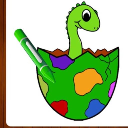 Dinosaurs Coloring Book Part I