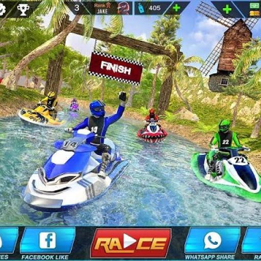 Water Power Boat Racer 3D