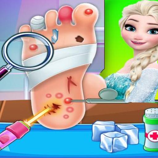 Elsa Foot Doctor Clinic : Frozen Surgery Hospital