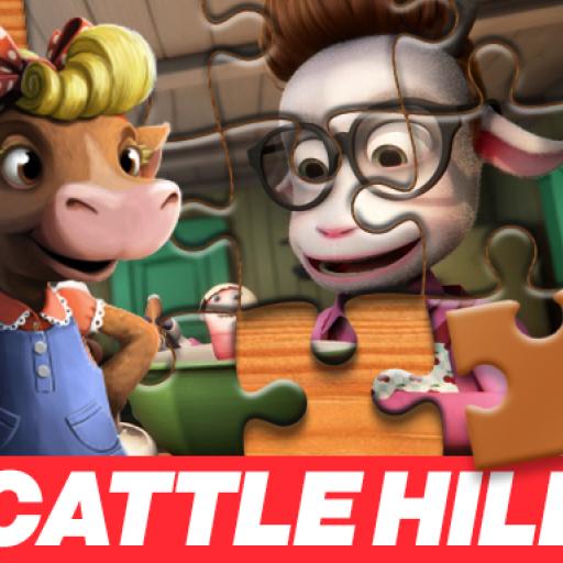 Christmas at Cattle Hill Jigsaw Puzzle