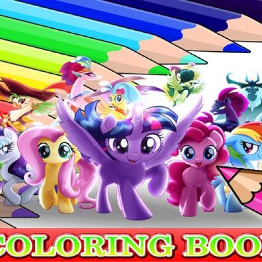Coloring Book for My Little Pony