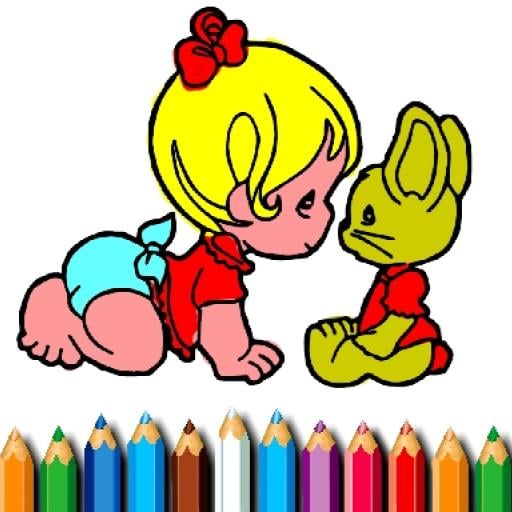 BTS Baby Girl Coloring