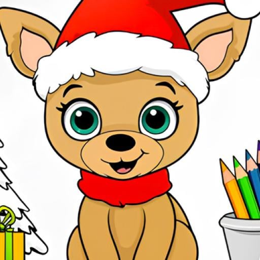 Christmas Coloring Game 2