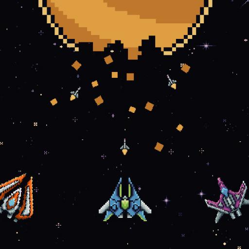 Galactic Pixel Storm
