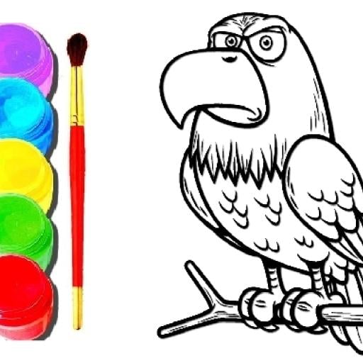 Eagle Coloring Book