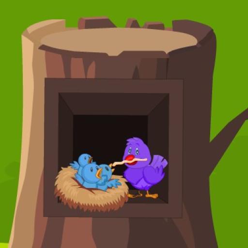 Pink bird recuse