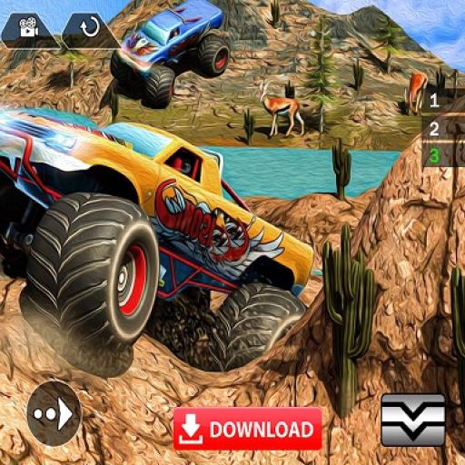 Mega Truck Race Monster Truck Racing Game