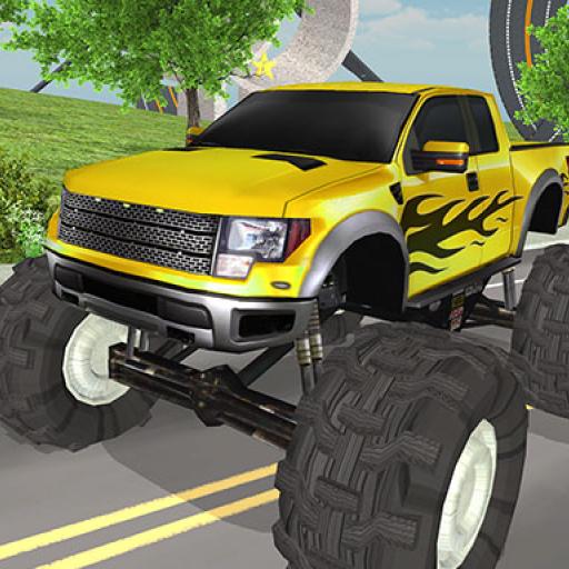 monster truck driving simulator game