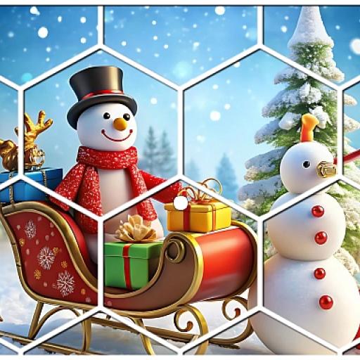 Christmas Hexa Puzzle