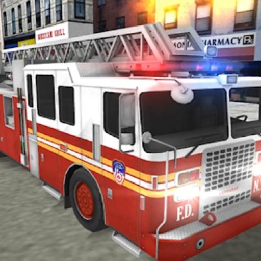 Real Truck Fire Drive Sim