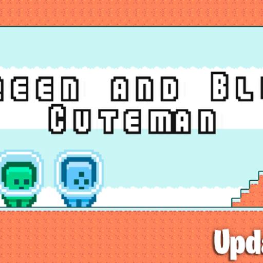 Green and Blue Cuteman