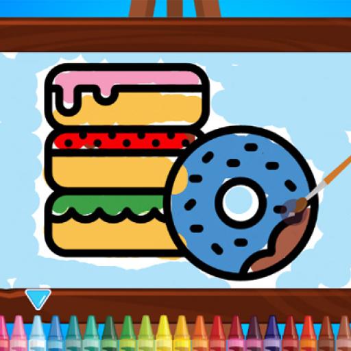 Kids Coloring Bakery