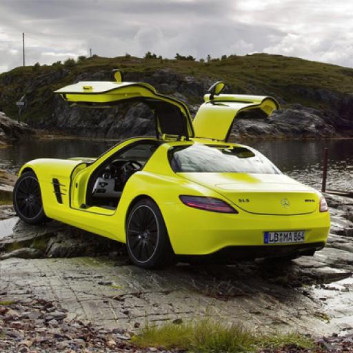 Mercedes-Benz SLS E-Cell Puzzle