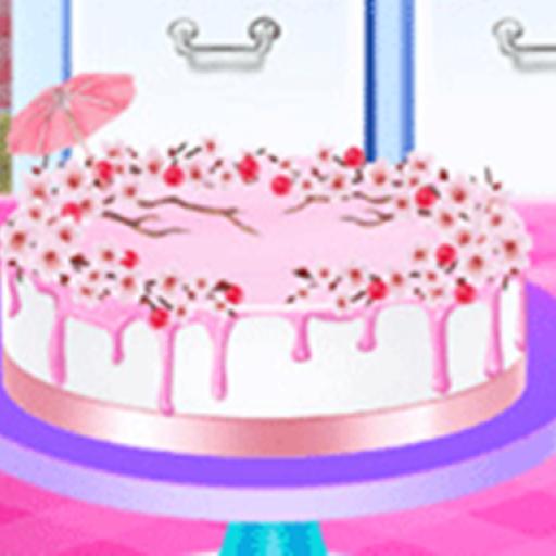 Cherry Blossom Cake Cooking - Food Game