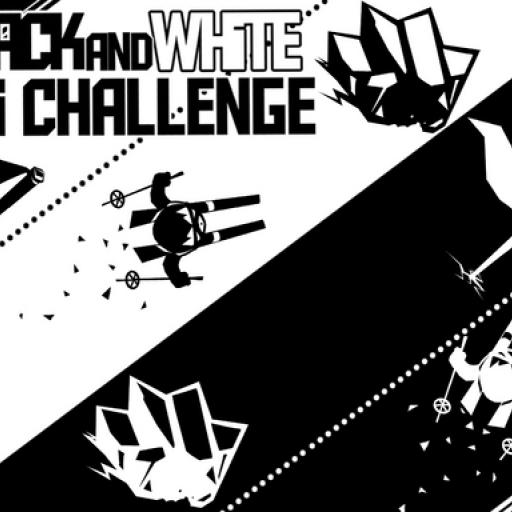 Black & White Ski Challenge