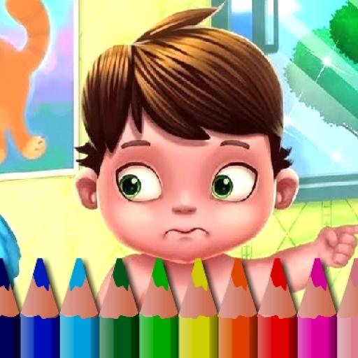 BTS Baby Coloring Book