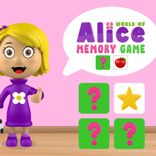 World of Alice Memory Game